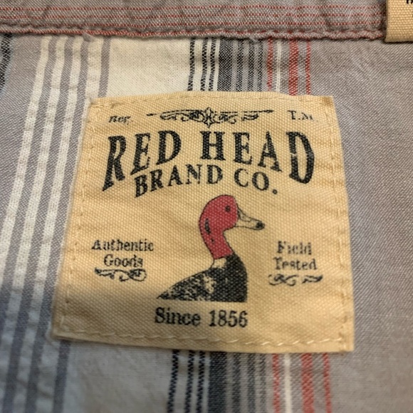 💜 Red Head Brand Co. Men's Short Sleeve Button-Down Shirt 3XL - Picture 4 of 6
